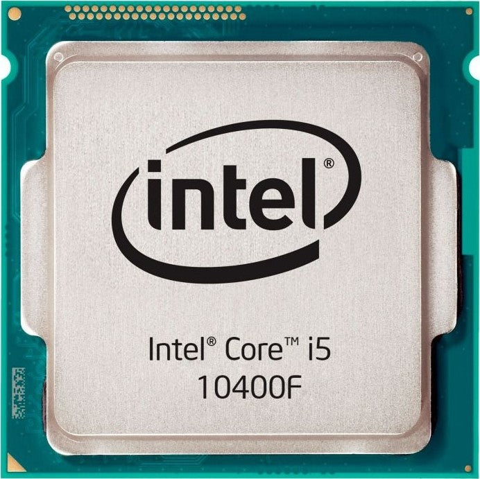 Intel Core i5-10400F Desktop Processor 6 Cores 12 Threads up to 4.3 GHz LGA1200 without integrated Graphics (Intel 400 Series chipset) 65W | Tray Intel Core i5-10400F Desktop Processor 6 Cores 12 Threads up to 4.3 GHz LGA1200 without integrated Graphics (Intel 400 Series chipset) 65W | Tray